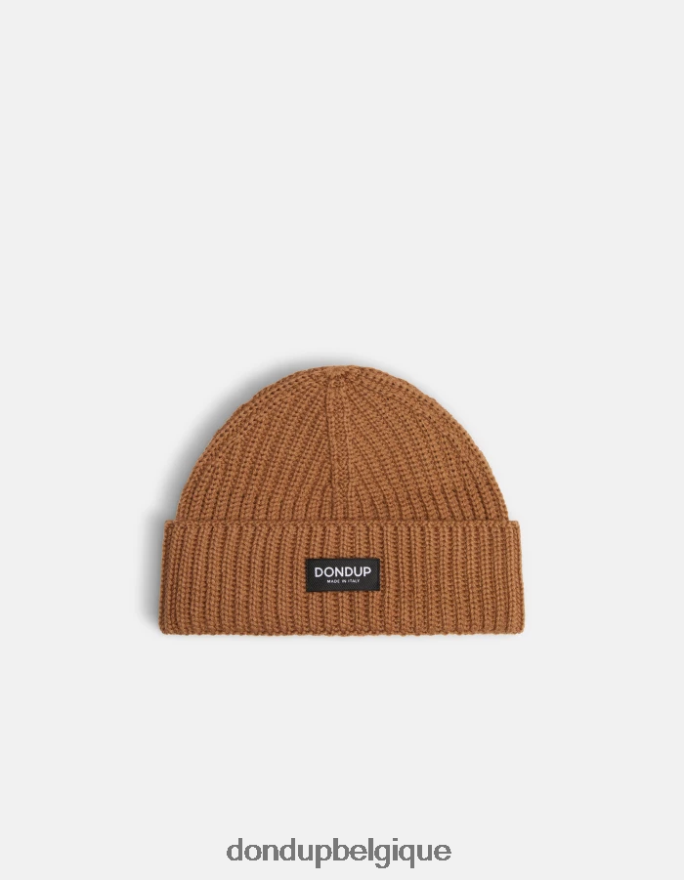 Hommes accessoires DONDUP cannelle chapeau de laine 8826D0931