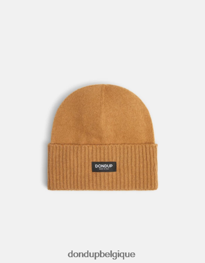 Hommes accessoires DONDUP cannelle chapeau en cachemire 8826D0984