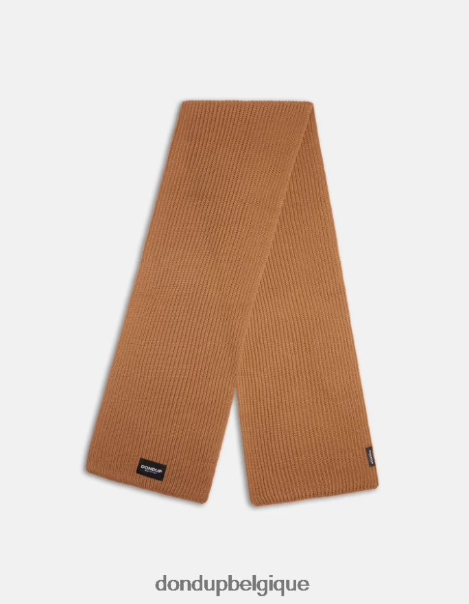 Hommes accessoires DONDUP cannelle écharpe en laine 8826D0948