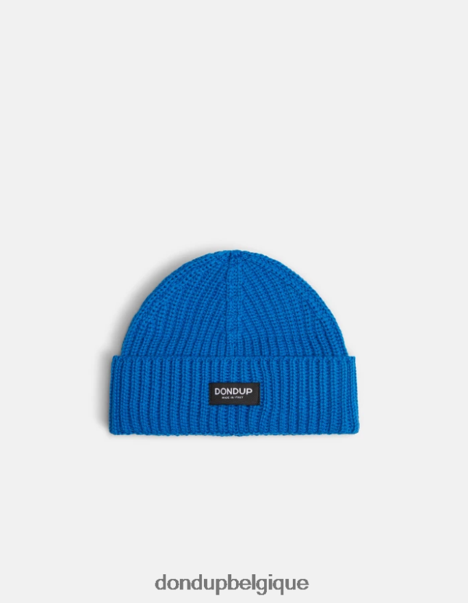 Hommes accessoires DONDUP turquoise chapeau de laine 8826D0936