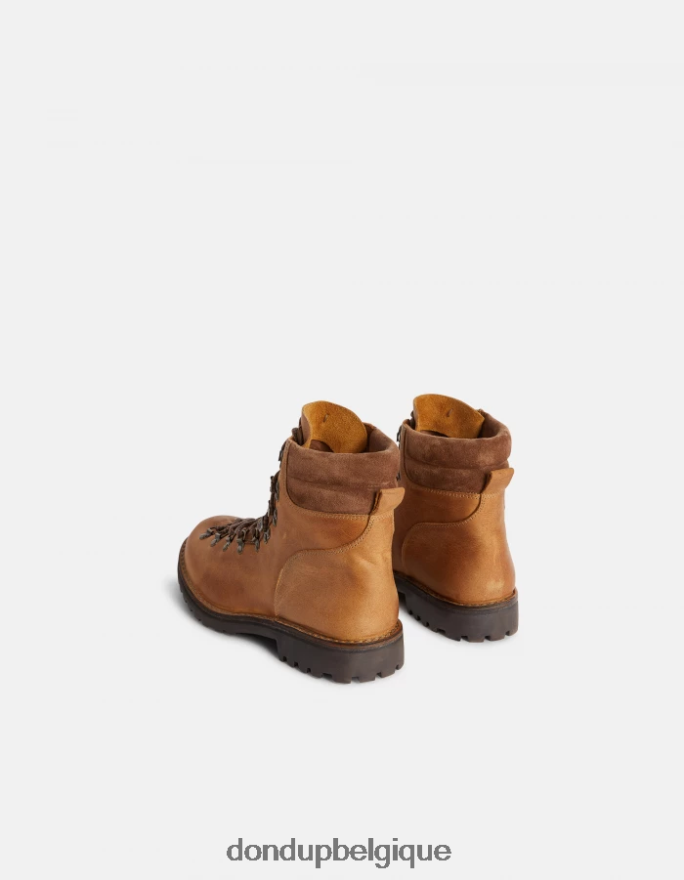 Hommes chaussure DONDUP brun bottes en nubuck 8826D0976
