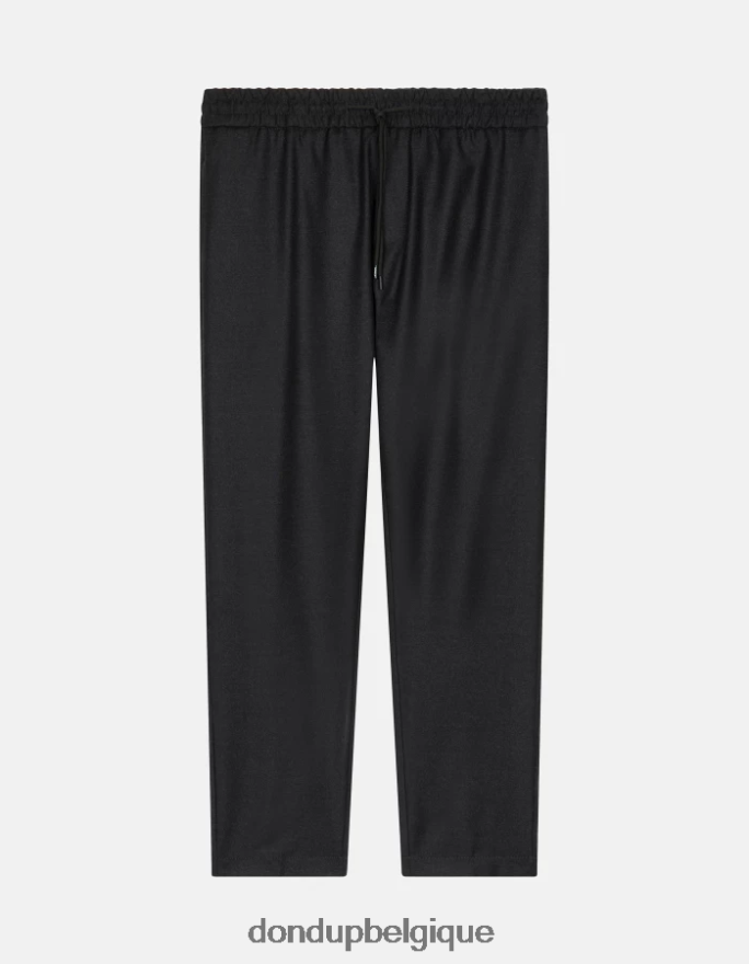 Hommes vêtements DONDUP asphalte jogging en flanelle yuri 8826D0728