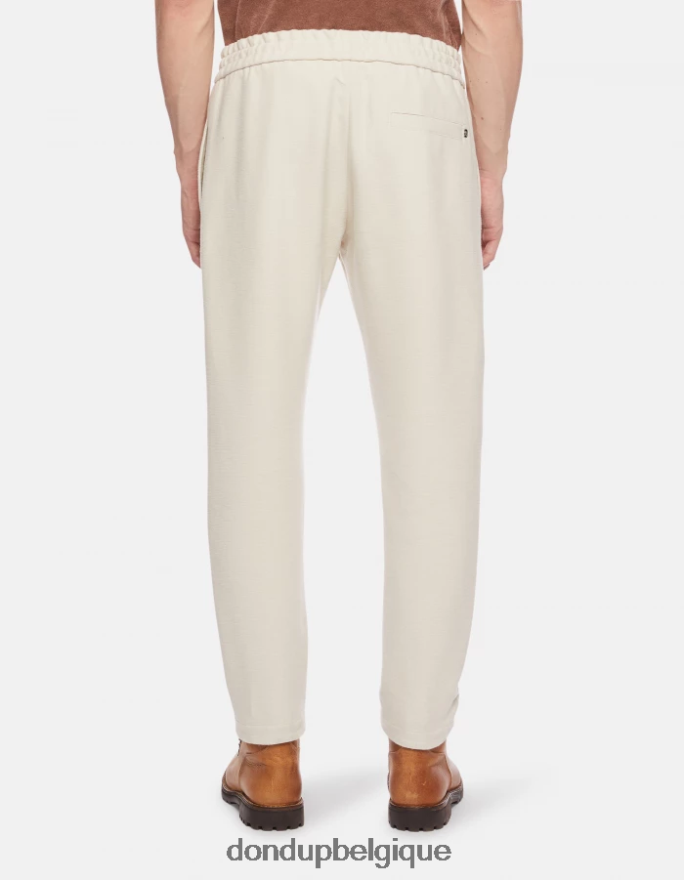 Hommes vêtements DONDUP lievito jogging en flanelle yuri 8826D0702