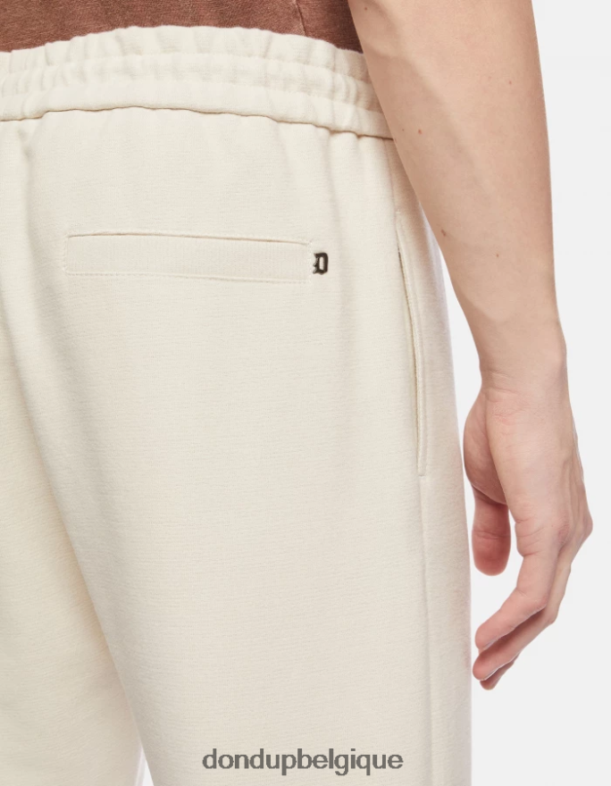 Hommes vêtements DONDUP lievito jogging en flanelle yuri 8826D0702