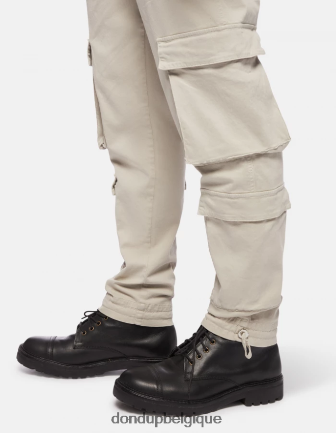 Hommes vêtements DONDUP lievito pantalon cargo en coton ken 8826D0694