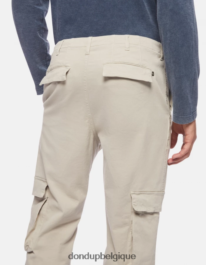 Hommes vêtements DONDUP lievito pantalon cargo en coton ken 8826D0694