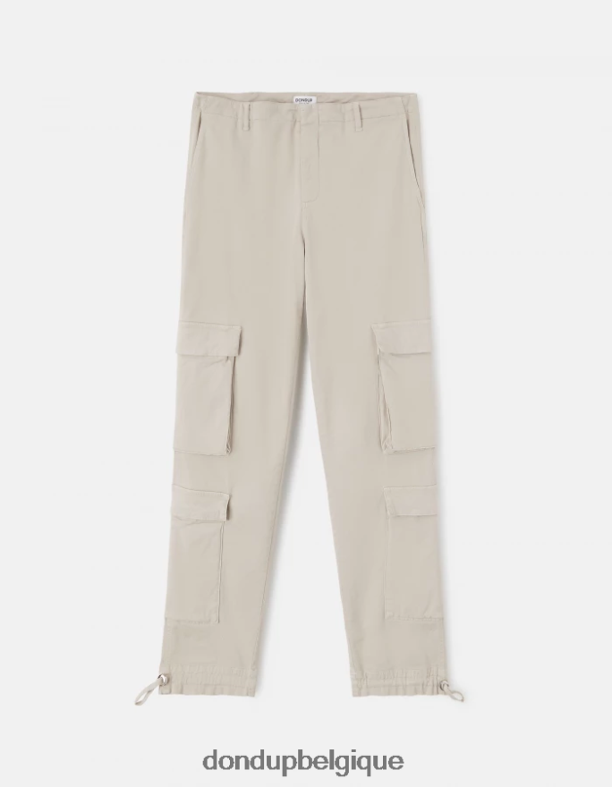 Hommes vêtements DONDUP lievito pantalon cargo en coton ken 8826D0694