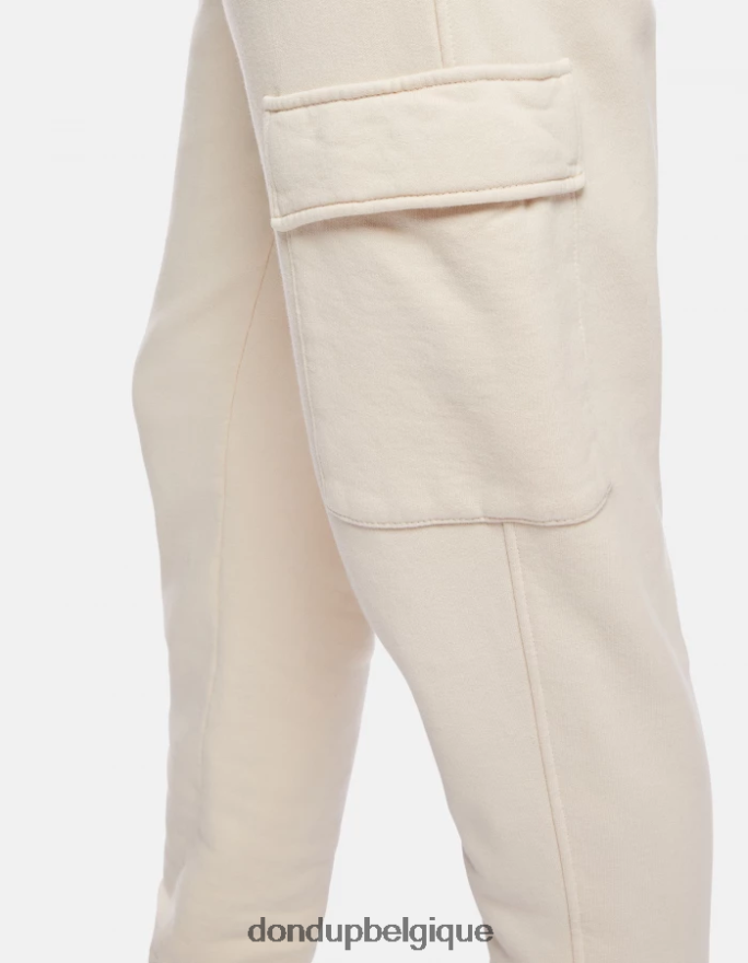 Hommes vêtements DONDUP lievito pantalon de jogging coupe classique en molleton 8826D0704