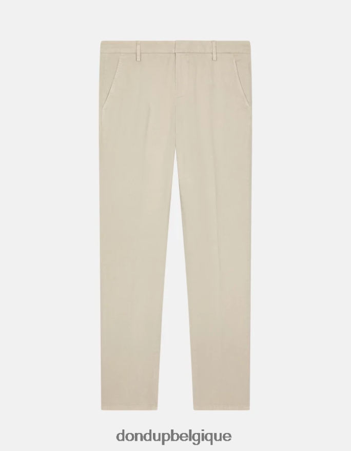 Hommes vêtements DONDUP lievito pantalon slim en coton gaubert 8826D0684