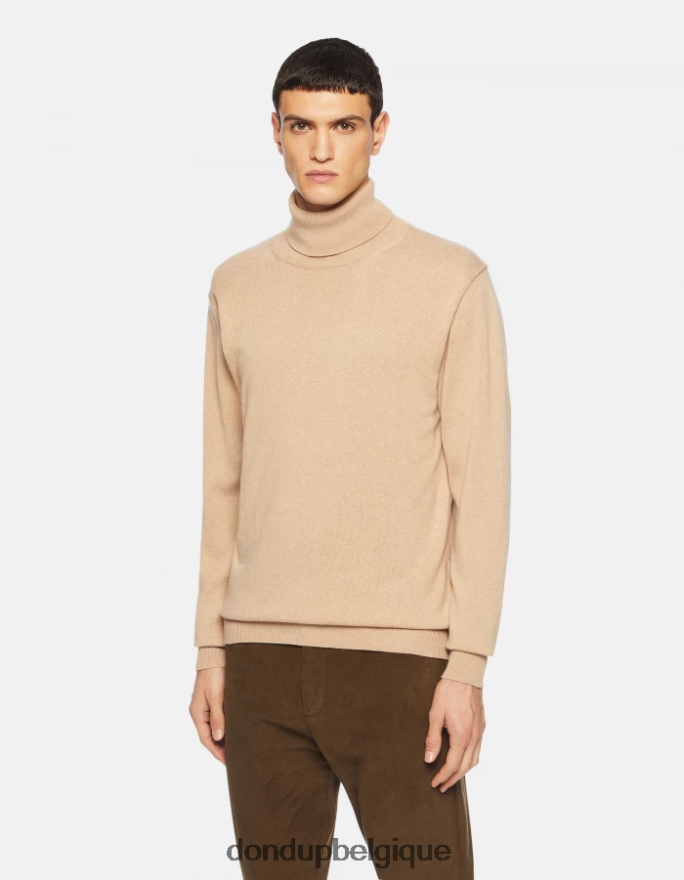 Hommes vêtements DONDUP lievito pull col polo coupe classique en cachemire et soie 8826D0868