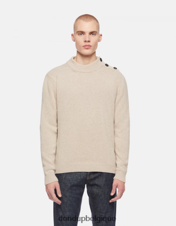Hommes vêtements DONDUP lievito pull col roulé coupe classique en laine 8826D0887