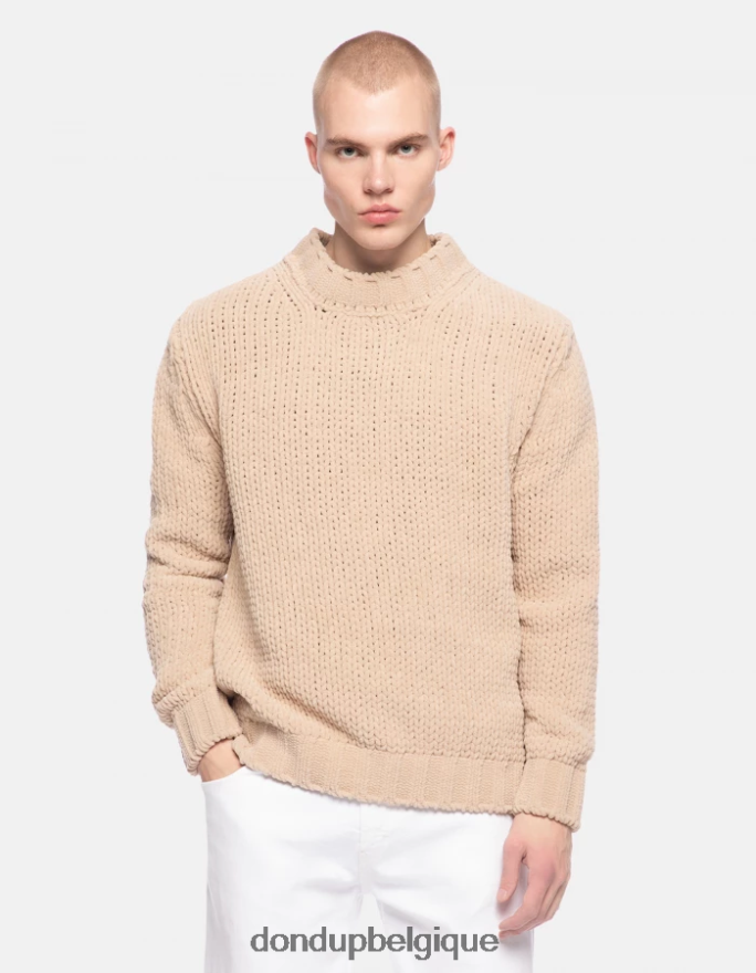Hommes vêtements DONDUP lievito pull à col rond en chenille 8826D0886
