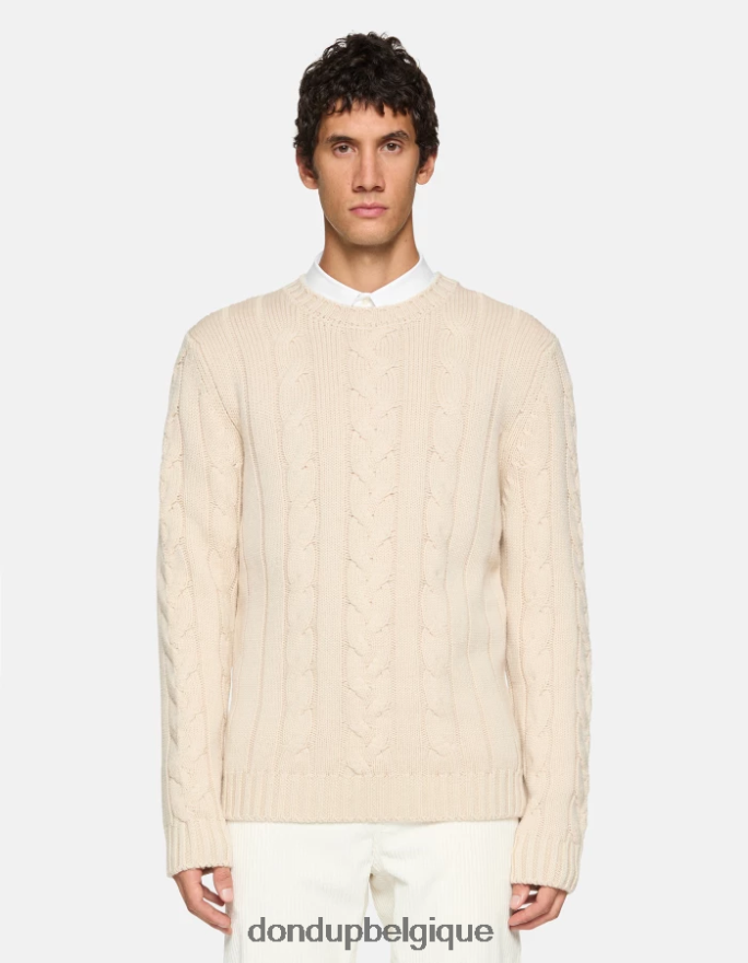 Hommes vêtements DONDUP lievito pull à col rond en laine 8826D0872