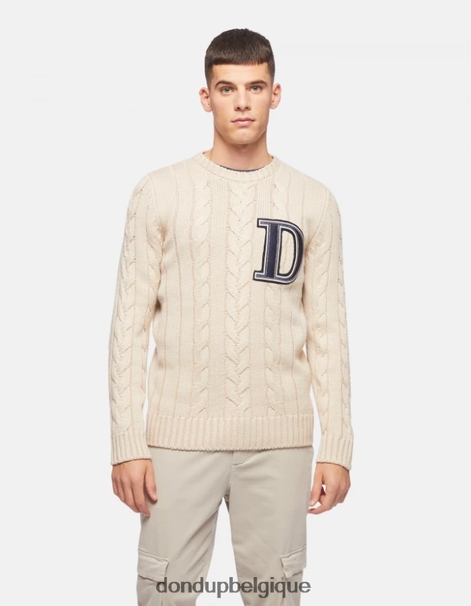 Hommes vêtements DONDUP lievito pull à col rond en laine 8826D0889
