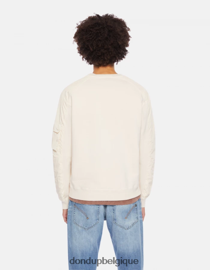 Hommes vêtements DONDUP lievito sweat-shirt coupe classique à col rond 8826D0830