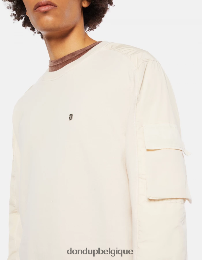 Hommes vêtements DONDUP lievito sweat-shirt coupe classique à col rond 8826D0830