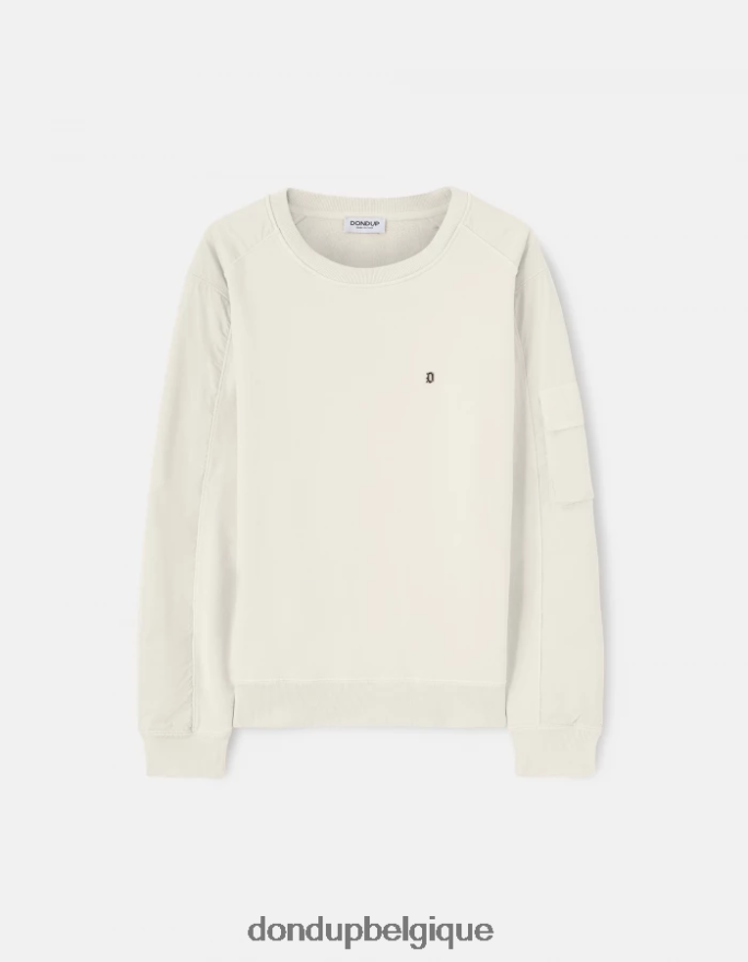 Hommes vêtements DONDUP lievito sweat-shirt coupe classique à col rond 8826D0830