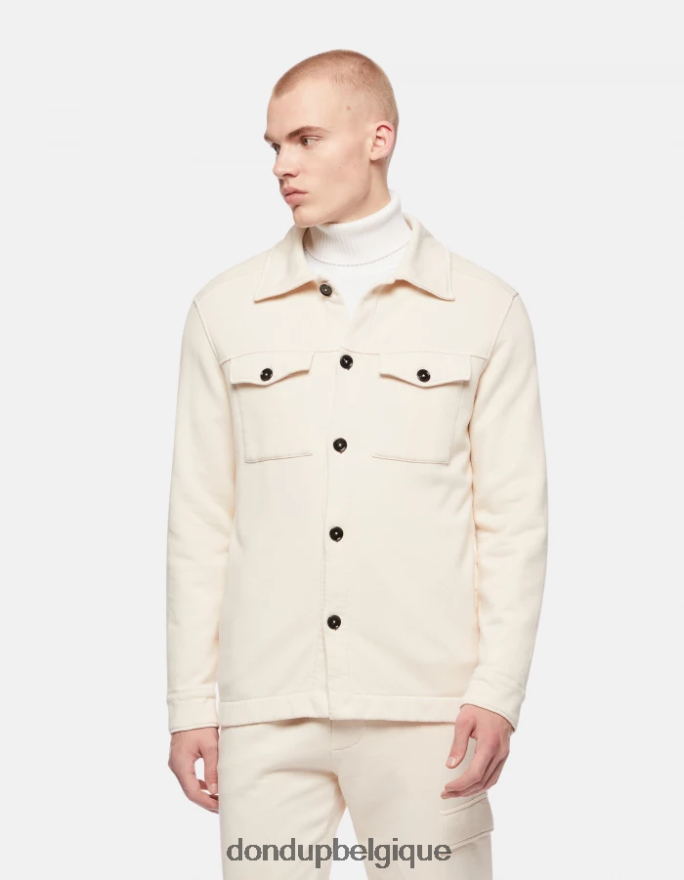 Hommes vêtements DONDUP lievito veste militaire coupe classique en polaire 8826D0829