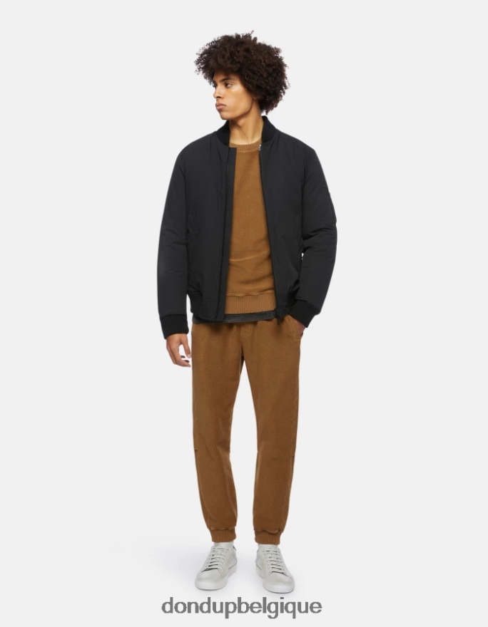 Hommes vêtements DONDUP non pantalon de jogging coupe classique en molleton 8826D0708