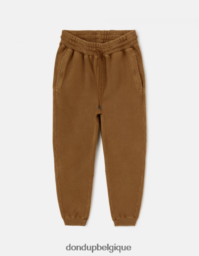 Hommes vêtements DONDUP non pantalon de jogging coupe classique en molleton 8826D0708