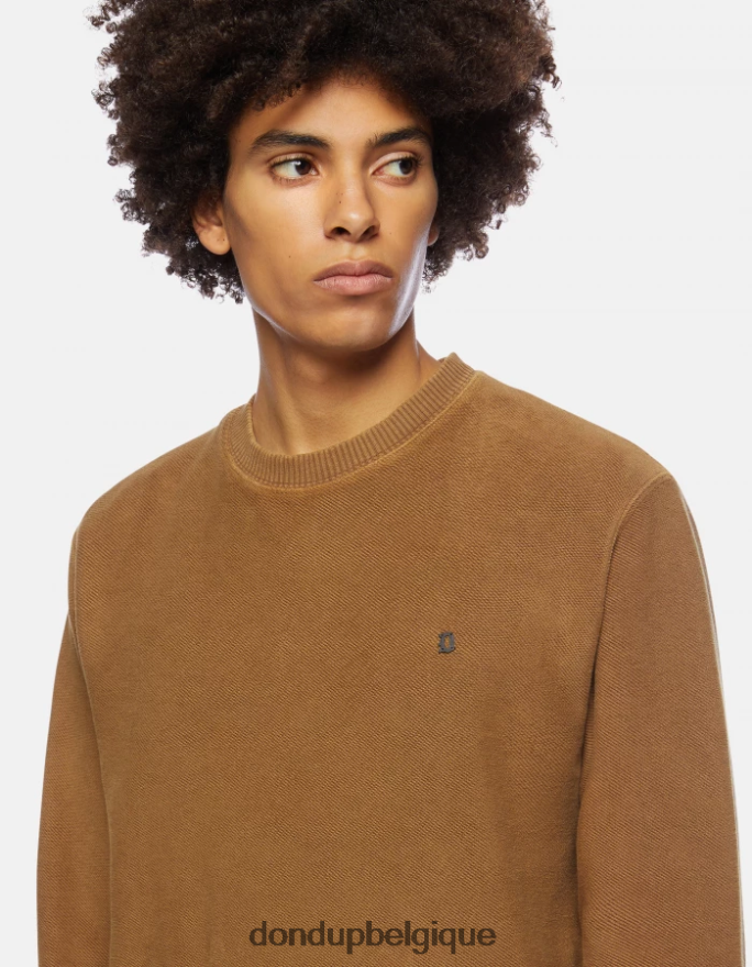 Hommes vêtements DONDUP non sweat-shirt coupe classique à col rond 8826D0828