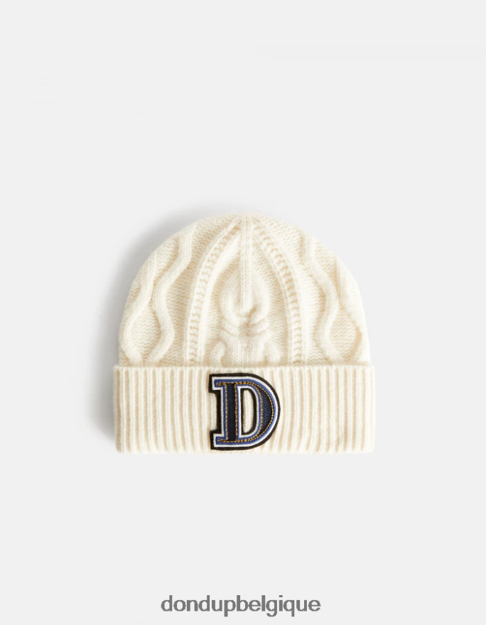 femmes accessoires DONDUP albâtre chapeau de laine 8826D0546