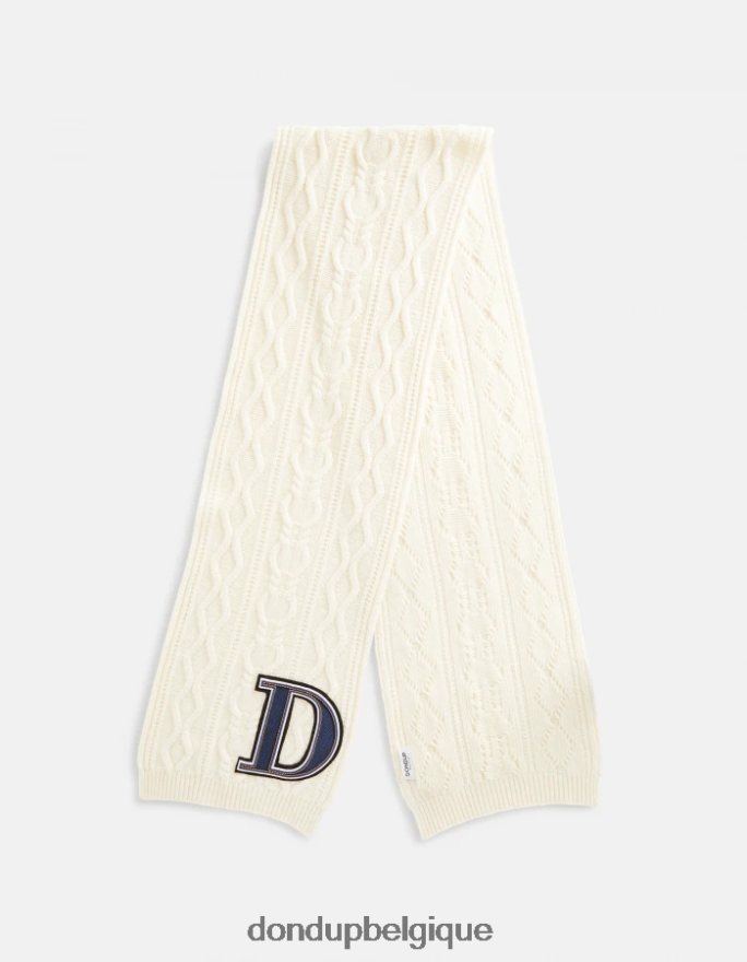 femmes accessoires DONDUP albâtre écharpe en laine 8826D0518