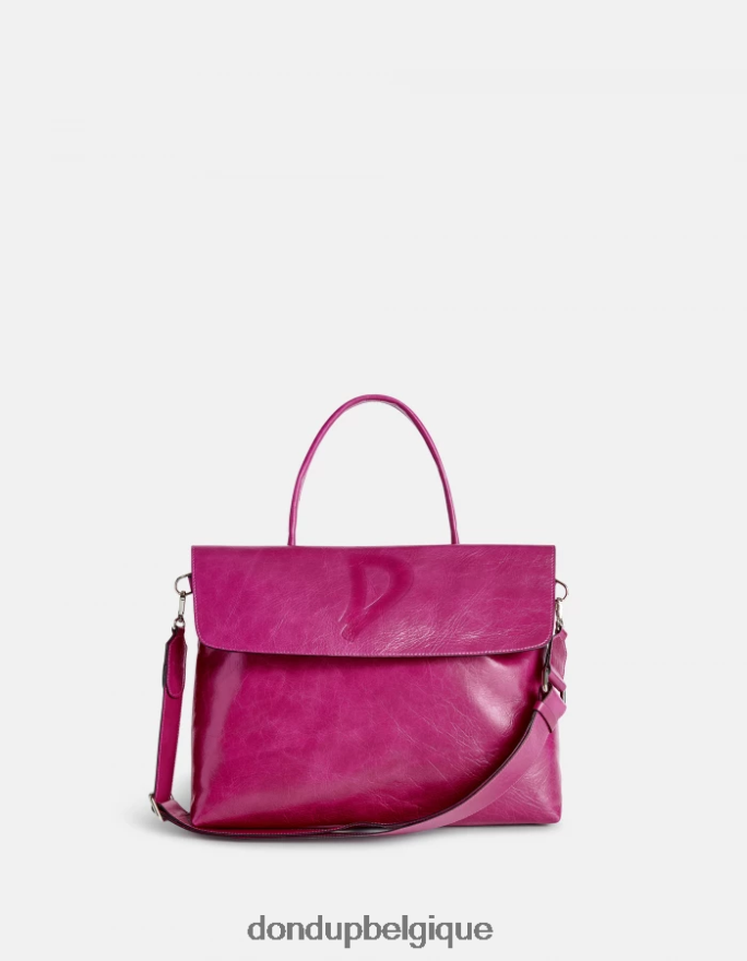 femmes accessoires DONDUP orchidée sac en cuir brillant 8826D0485