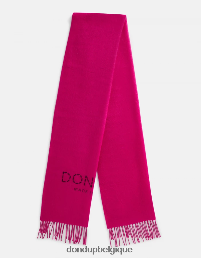 femmes accessoires DONDUP orchidée écharpe en laine 8826D0542