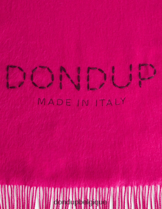 femmes accessoires DONDUP orchidée écharpe en laine 8826D0542