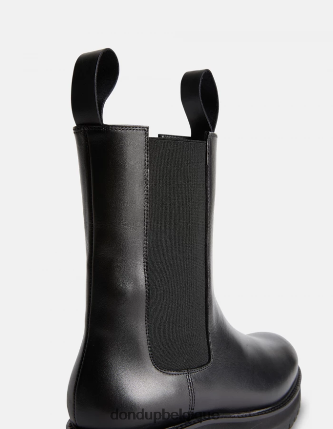 femmes chaussure DONDUP noir bottines beatles en veau nappa 8826D0459