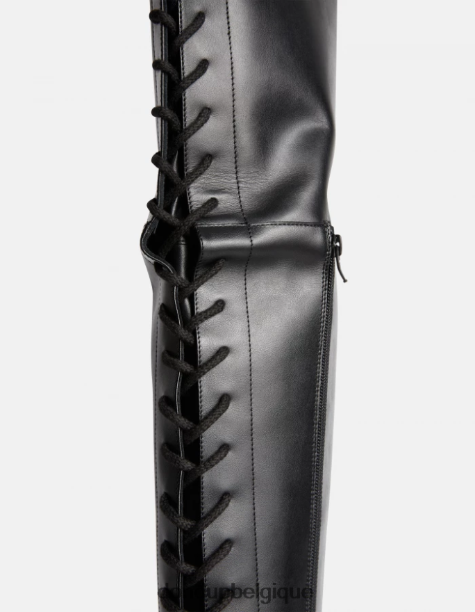 femmes chaussure DONDUP noir bottines en veau nappa 8826D0458