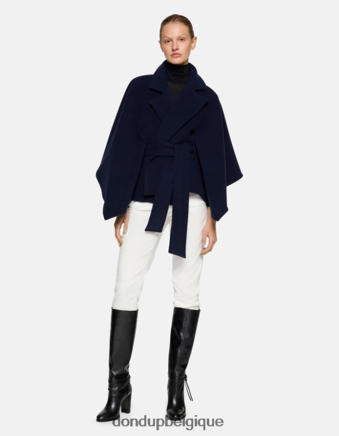 femmes vêtements DONDUP baudet koons pantalon ample en velours 8826D071