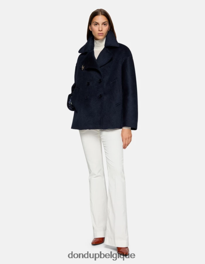 femmes vêtements DONDUP baudet pantalon bootcut lexi en velours 8826D0123