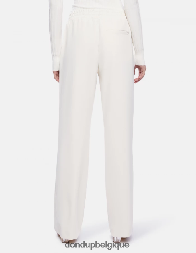 femmes vêtements DONDUP baudet pantalon de jogging en gabardine marisol 8826D0152