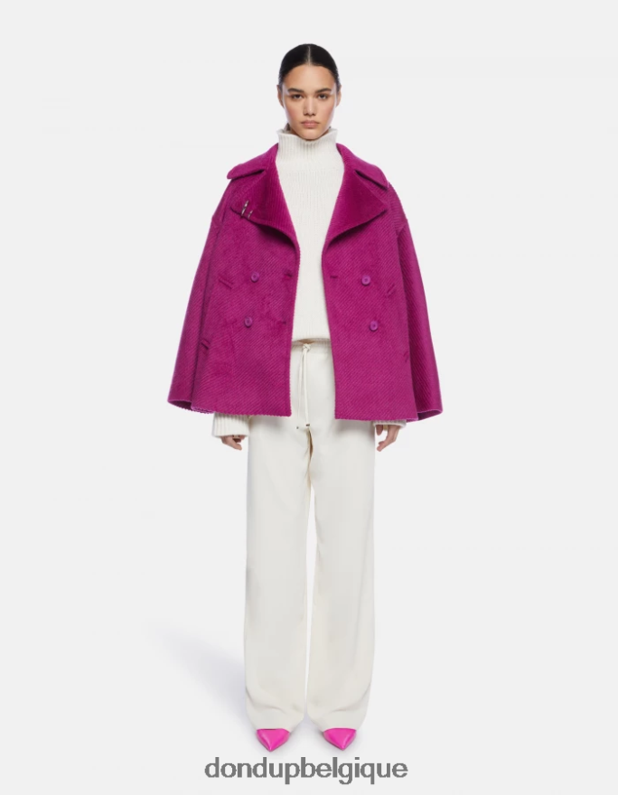 femmes vêtements DONDUP baudet pantalon de jogging en gabardine marisol 8826D0152