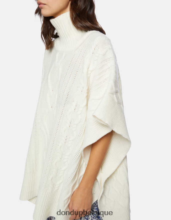 femmes vêtements DONDUP baudet poncho oversize en laine 8826D0310
