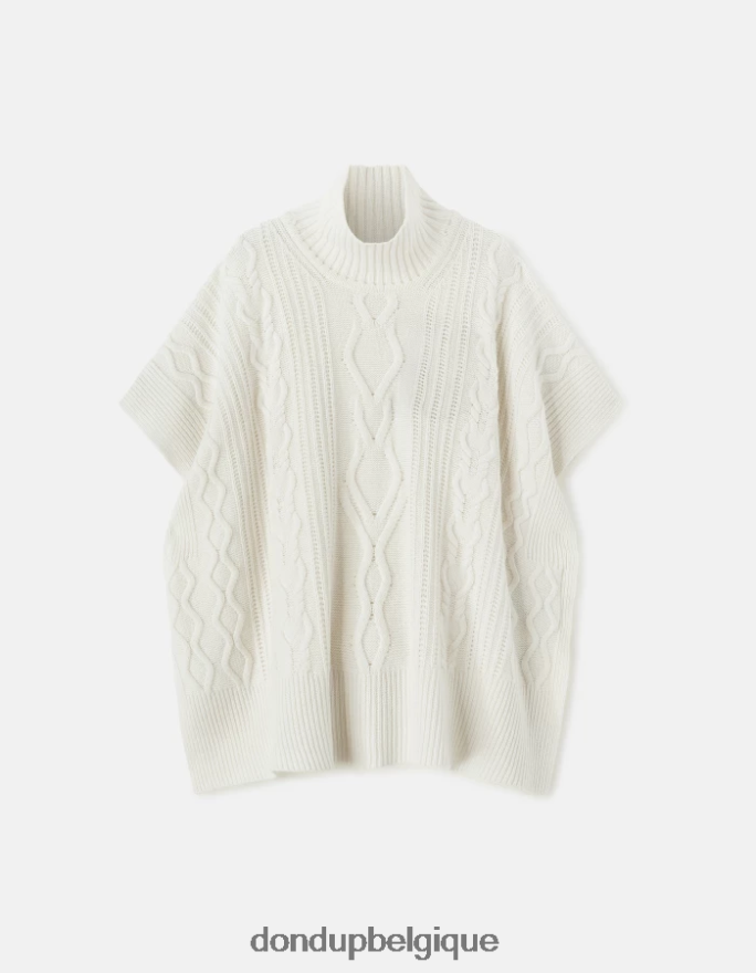femmes vêtements DONDUP baudet poncho oversize en laine 8826D0310