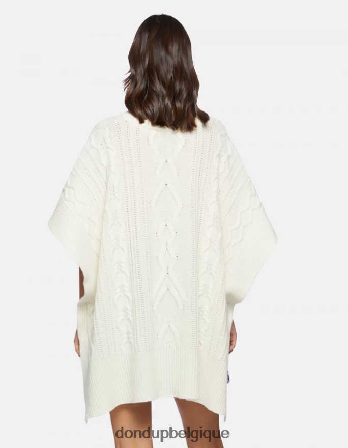 femmes vêtements DONDUP baudet poncho oversize en laine 8826D0328