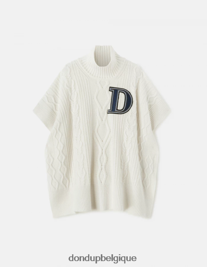 femmes vêtements DONDUP baudet poncho oversize en laine 8826D0328