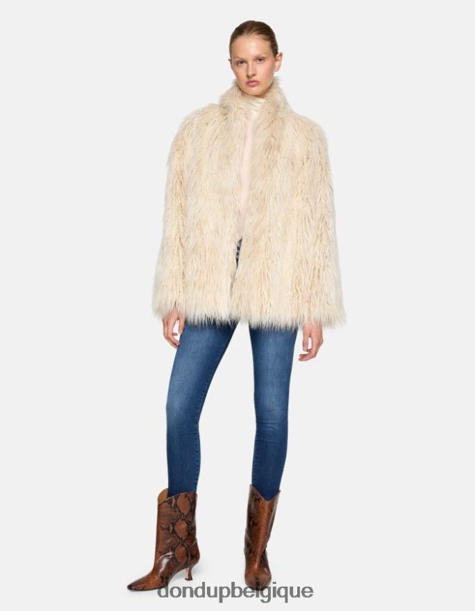 femmes vêtements DONDUP bleu Jean iris super skinny 31 pouces en denim stretch 8826D026