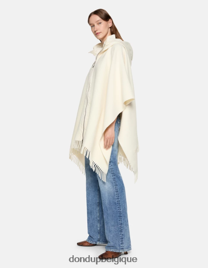 femmes vêtements DONDUP bleu jean large en denim rigide jacklyn 8826D081