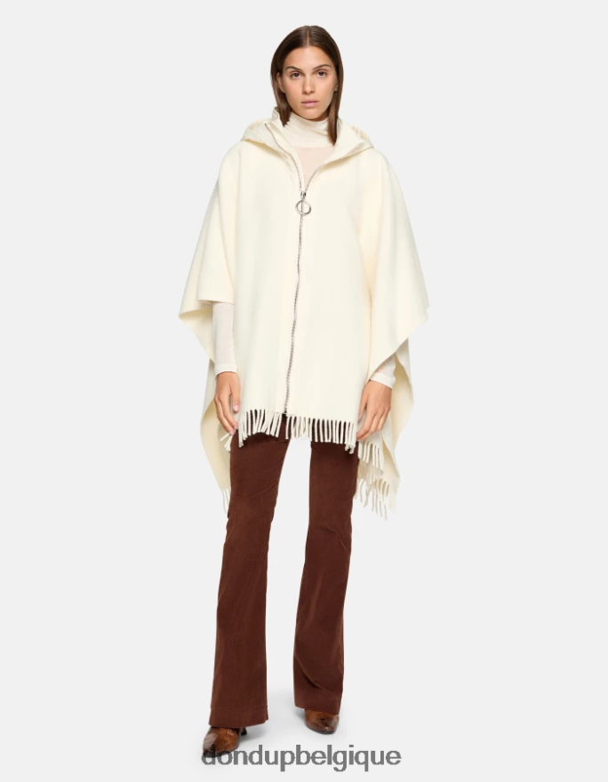 femmes vêtements DONDUP cioccolato pantalon bootcut lexi en velours 8826D0122