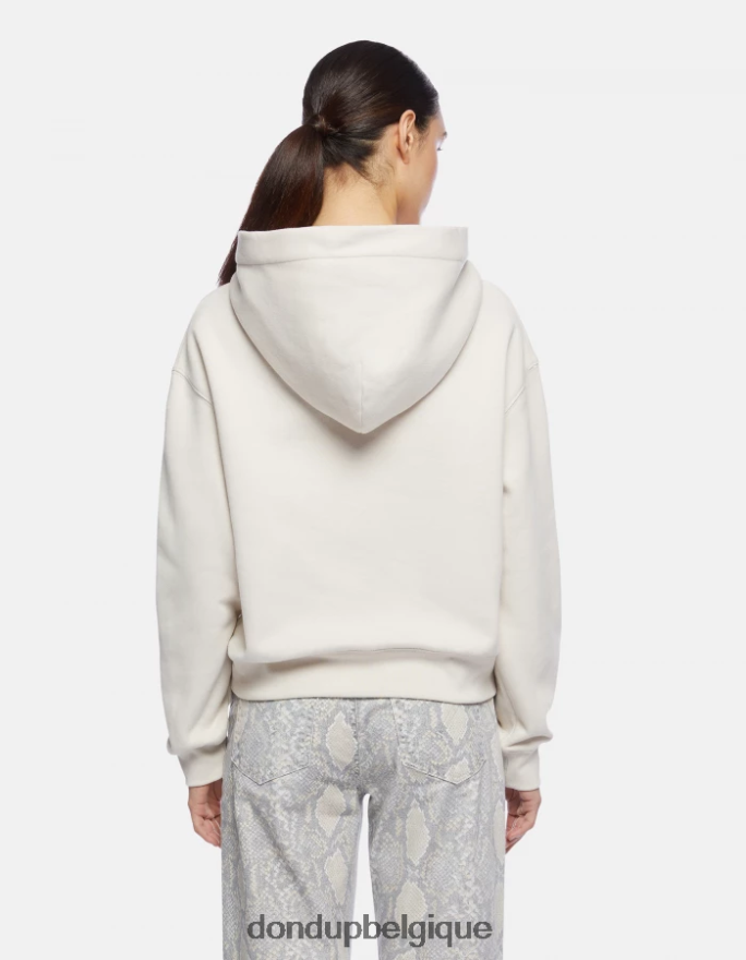 femmes vêtements DONDUP lievito sweat à capuche coupe classique 8826D0425