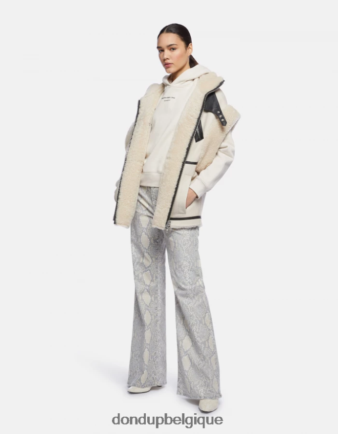 femmes vêtements DONDUP lievito sweat à capuche coupe classique 8826D0425