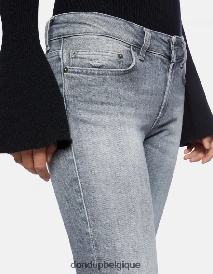 femmes vêtements DONDUP topo jean monroe skinny en denim stretch 8826D0103