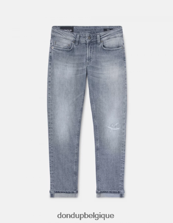 femmes vêtements DONDUP topo jean monroe skinny en denim stretch 8826D0103