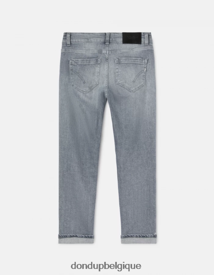 femmes vêtements DONDUP topo jean monroe skinny en denim stretch 8826D0103