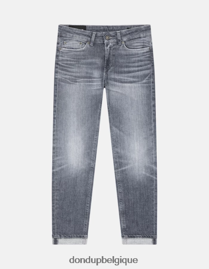 femmes vêtements DONDUP topo jean monroe skinny en denim stretch 8826D022