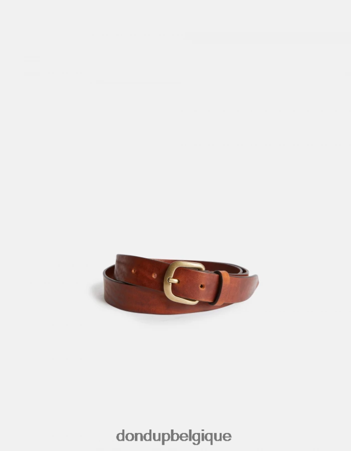 Hommes accessoires DONDUP cuoio ceinture en cuir vintage 8826D0966